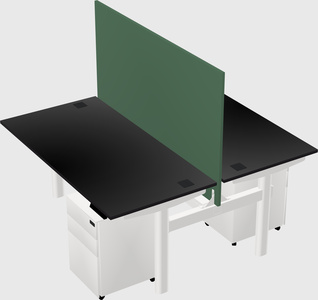 Shared electric desk