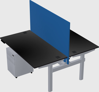 Shared electric desk