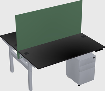 Shared electric desk