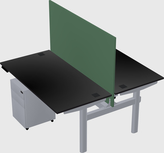 Shared electric desk