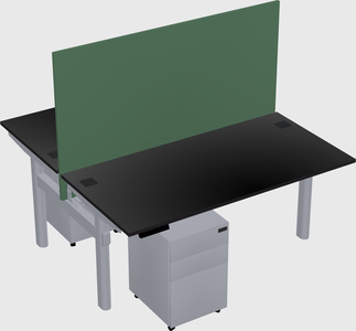 Shared electric desk