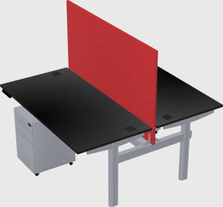 Shared electric desk