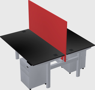 Shared electric desk