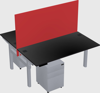 Shared electric desk