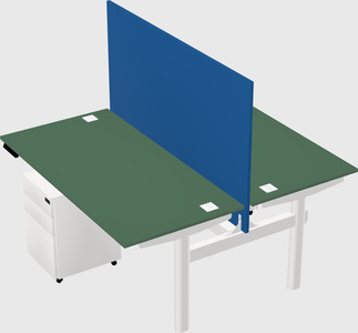 Shared electric desk