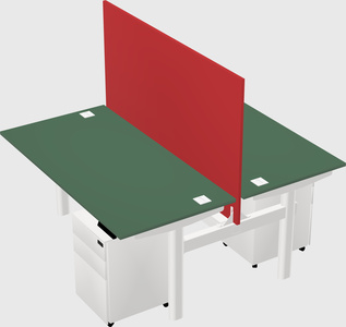 Shared electric desk