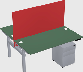 Shared electric desk