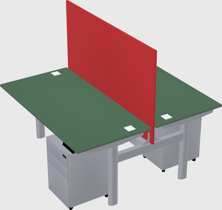 Shared electric desk