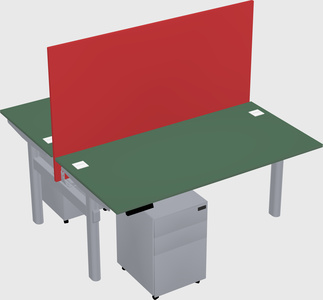 Shared electric desk