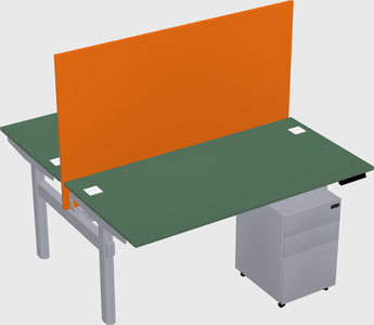 Shared electric desk