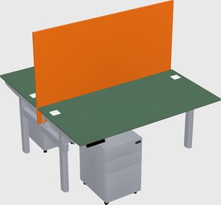 Shared electric desk