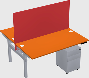 Shared electric desk