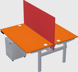 Shared electric desk