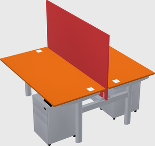 Shared electric desk