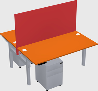 Shared electric desk