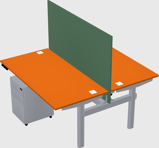 Shared electric desk