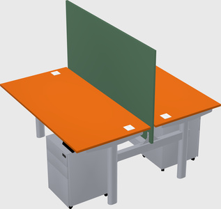 Shared electric desk
