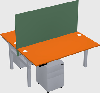Shared electric desk