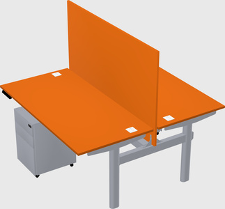 Shared electric desk