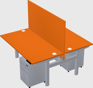 Shared electric desk