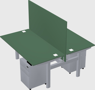 Shared electric desk
