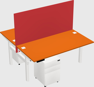 Shared electric desk