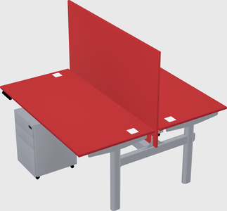 Shared electric desk