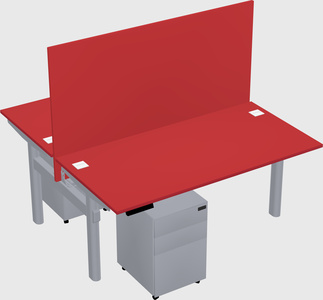 Shared electric desk