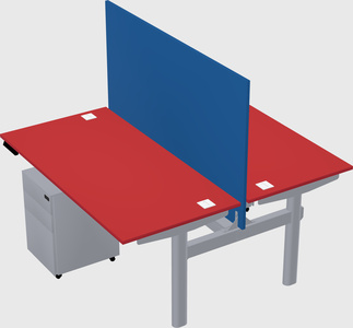 Shared electric desk