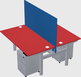 Shared electric desk