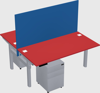 Shared electric desk