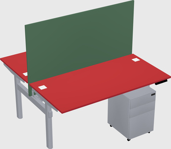 Shared electric desk