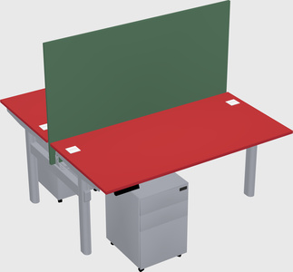 Shared electric desk