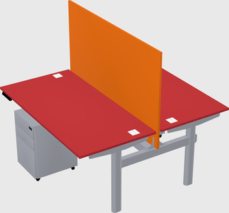 Shared electric desk
