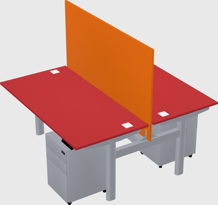 Shared electric desk