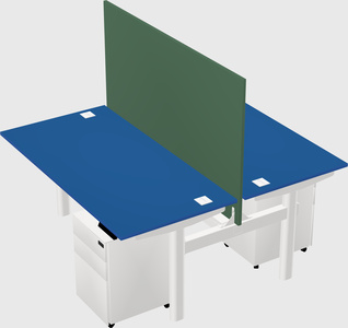 Shared electric desk