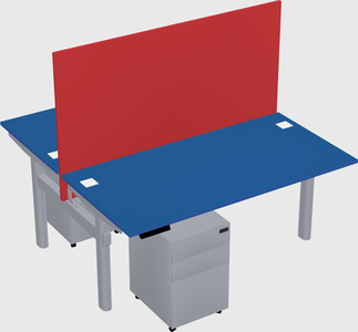 Shared electric desk
