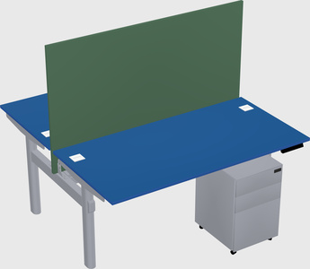 Shared electric desk