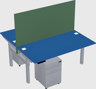 Shared electric desk
