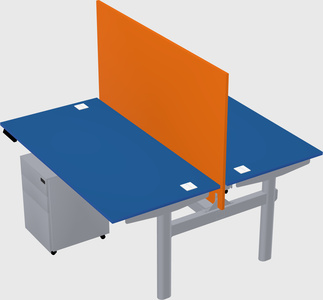 Shared electric desk