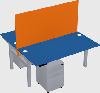 Shared electric desk