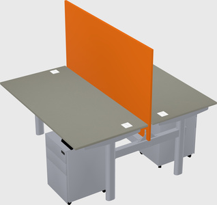 Shared electric desk