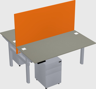 Shared electric desk