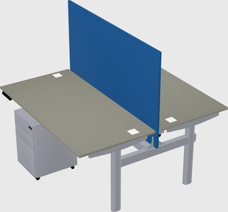 Shared electric desk