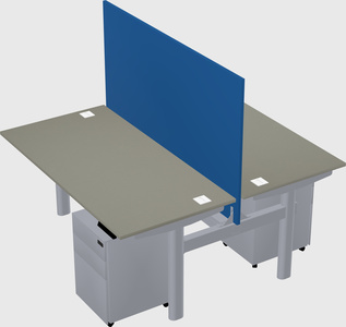 Shared electric desk