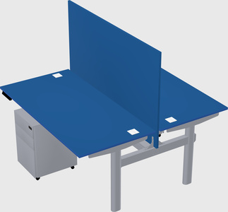 Shared electric desk