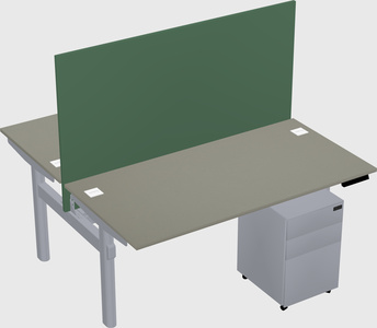 Shared electric desk