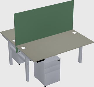 Shared electric desk