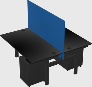 Shared electric desk
