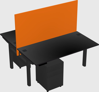 Shared electric desk